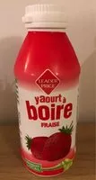 Mängden socker i Yaourt à boire pulpe fraise