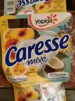 Mängden socker i Caresse mixé