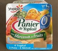 Mängden socker i Panier de yoplait 0%