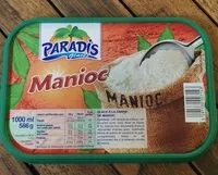 Mängden socker i Glace manioc