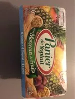 Mängden socker i Panier de yoplait avec morceaux de fruit