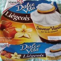 Mängden socker i Dolce vita liegois