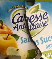 Mängden socker i Compote de pommes sans sucres ajoutés