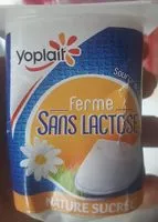 Mängden socker i Ferme sans lactose