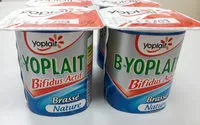 Mängden socker i B de Yoplait brassé nature