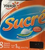 Mängden socker i Yaourt