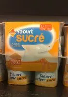 Mängden socker i Yaourt Sucré