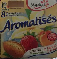Mängden socker i Yaourts Sucrés Aromatisés