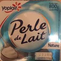 Mängden socker i Perle de lait nature