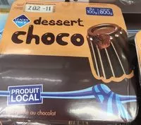 Mängden socker i Dessert Choco