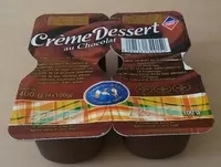 Mängden socker i Crème dessert au chocolat