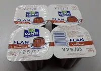 Mängden socker i comté flan chocolat