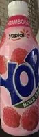 Mängden socker i Yop - Yaourts à boire pulpe framboise
