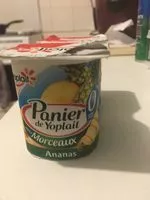 Mängden socker i Panier de Yoplait avec Morceaux 0%