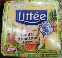 Mängden socker i Man littée yaourt aromatisé ferme