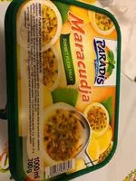 Mängden socker i Paradis Glaces Passion