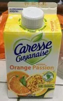 Mängden socker i Caresse Orange passion