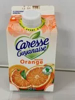 Mängden socker i boisson orange