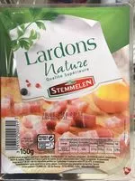 Mängden socker i Lardons nature
