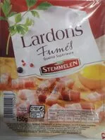 Mängden socker i Lardons fumés