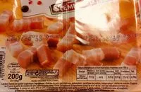 Mängden socker i Lardons Fumés