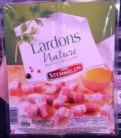 Mängden socker i Lardons nature