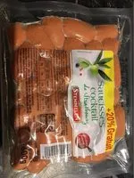 Mängden socker i Saucisses cocktail de Strasbourg