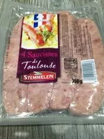 Mängden socker i 4 Saucisse de TOULOUSE