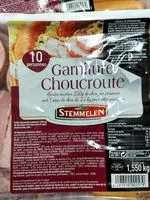 Mängden socker i Garniture Choucroute