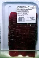 Mängden socker i Tranches viande grisons