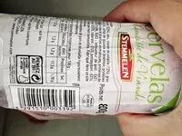 Mängden socker i Cervelas (Saucisse de viande)