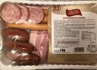 Mängden socker i Choucroute garnie