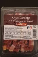 Mängden socker i Lardons fumés salés au sel sec