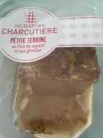 Mängden socker i Petite terrine au foie de canard et aux girolles