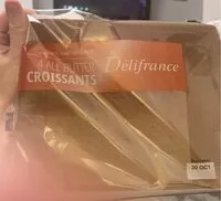 Mängden socker i All butter croissant