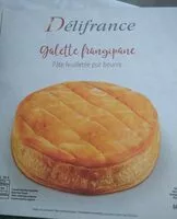 Mängden socker i Galette frangipane delifrance
