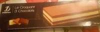 Mängden socker i Le Croquant 3 Chocolats