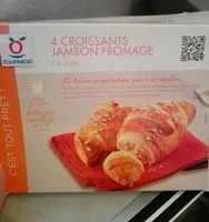 Mängden socker i 4 croissants jambon fromage