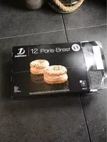 Mängden socker i 12 Paris-Brest