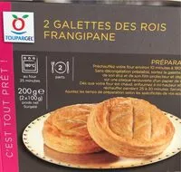 Mängden socker i Galettes des rois frangipane