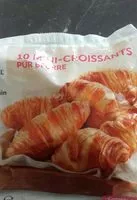 Mängden socker i 10 mini croissants pur beurre