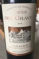Mängden socker i Portes des graves grand vin de bordeaux