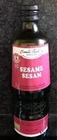 Mängden socker i Sesame Huile vierge biologique