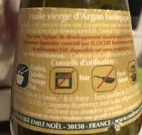 Mängden socker i Huile D'argan