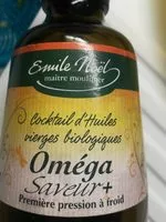 Mängden socker i Cocktail huiles vierges bio