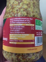 Mängden socker i Moutarde complète à l'ancienne