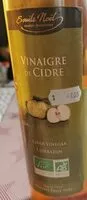 Mängden socker i Vinaigre de cidre