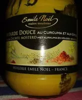 Mängden socker i MOUTARDE DOUCE EPICES CURCUMA BIO