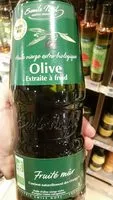 Mängden socker i Huile olive vierge extra bio, extraite à froid, fruité mur