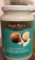 Mängden socker i Huile vierge de noix de coco